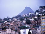 Rio, vue sur une favela